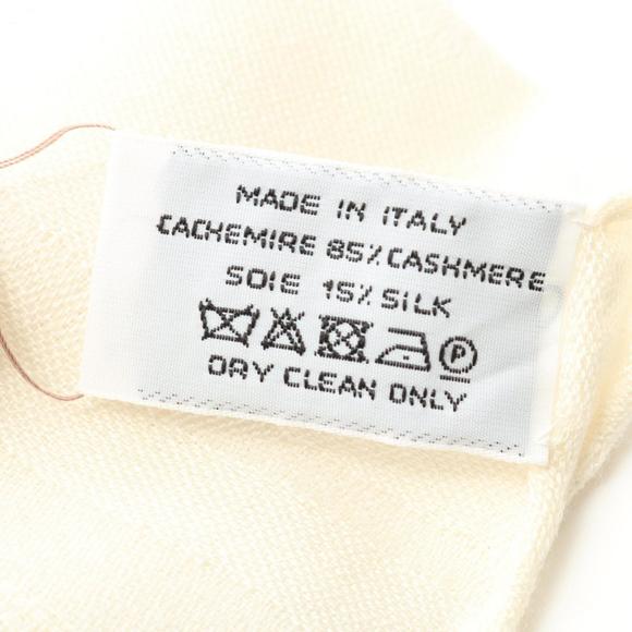 HERMES Ivory Scarf - Picture 4 of 5
